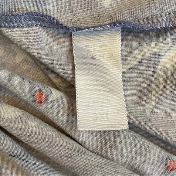 3XL Lularoe Sparrow Print Tank Top - Picture 5 of 6